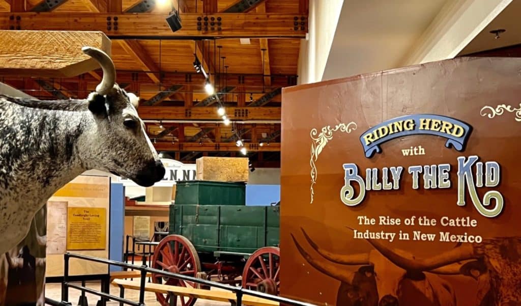 NM Farm and Ranch Cattle Ranching Exhibit