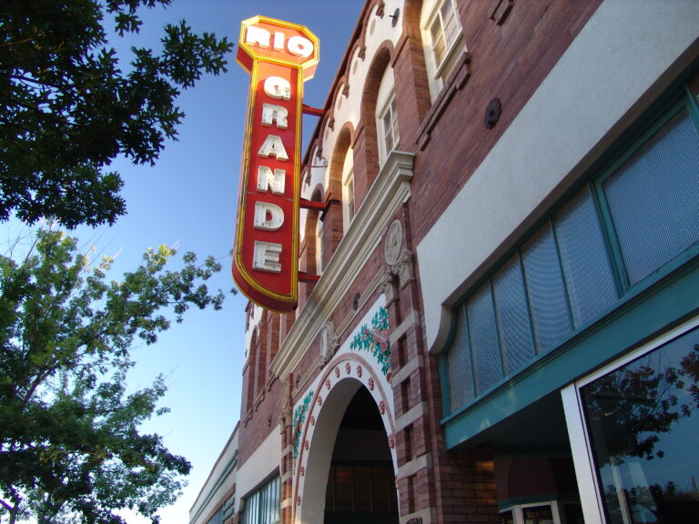 Rio Grande Theatre front Rio Grande Theatre front
