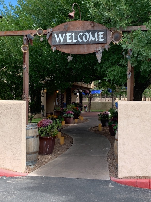Entry to Hacienda de Mesilla